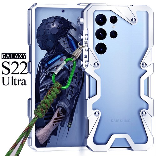 Funda protectora de parachoques de metal y aluminio para Samsung S25 S24 S23 S22 Ultra + S21 S20 FE - Imagen 21 de 26