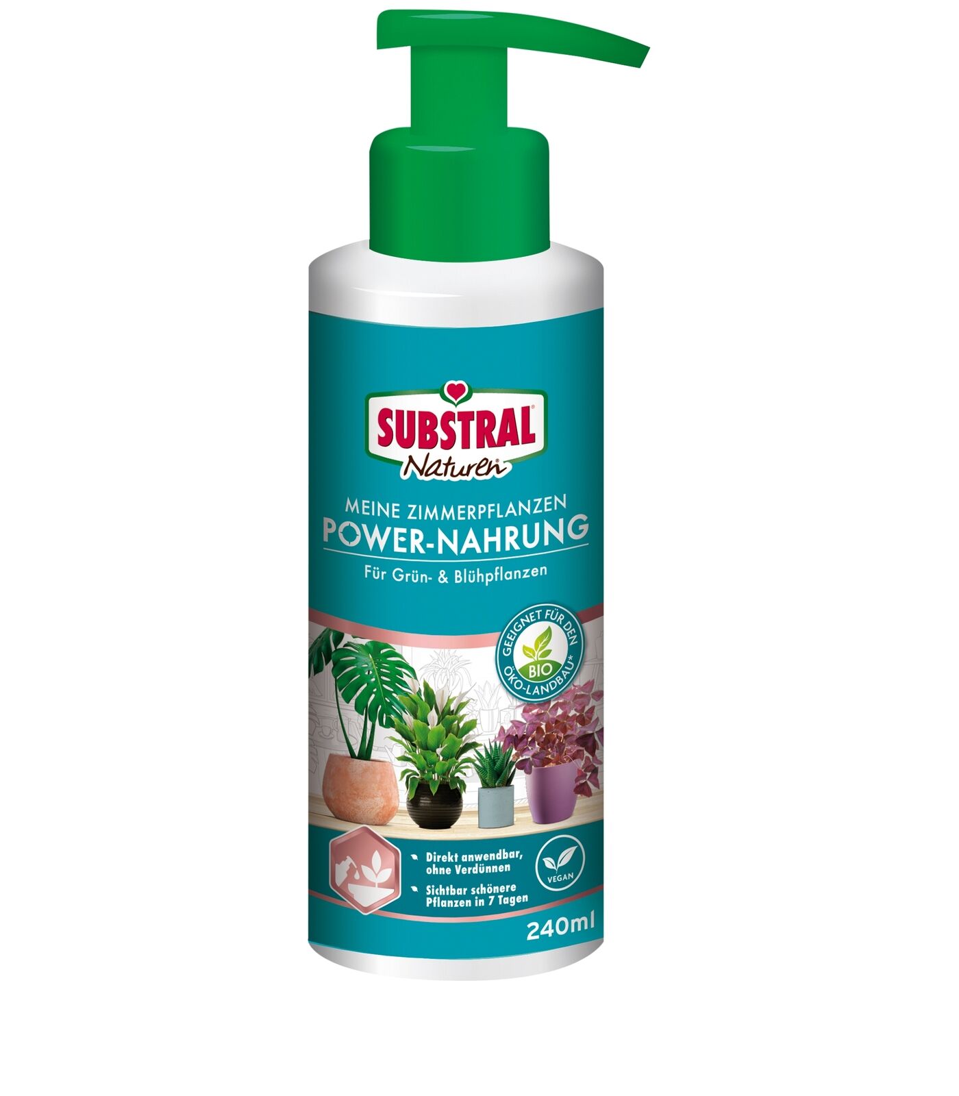Substral Naturen My House Plants Power Food, 240 ML
