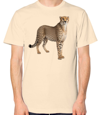 Gepard T-Shirt Herren Damen Unisex Oberteil