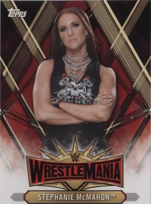 2019 Topps WWE Road to Wrestlemania - Stephanie McMahon #WM-10 - 1 of 1