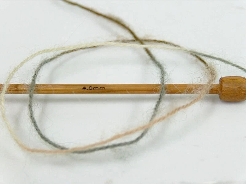 4 мотка лот Angora Supreme цвет пряжи тонкий зеленый верблюд белый - Изображение 3 из 4