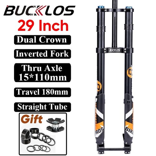 27.5/29in MTB Bike Fork Boost 15*110mm Downhill Bike Front Suspension Air Fork - Picture 25 of 25