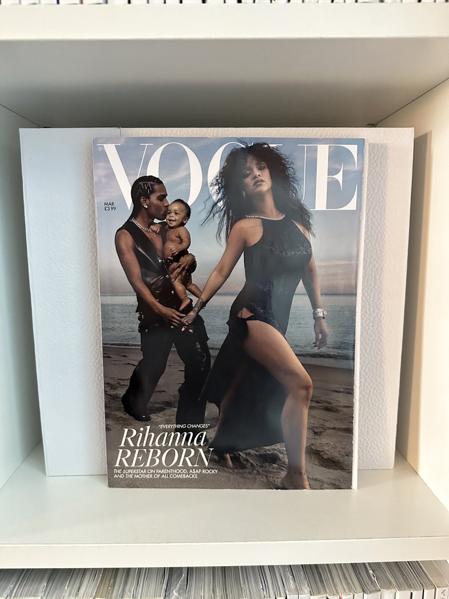 RIHANNA Vogue British UK Magazine - March 2023 | eBay UK