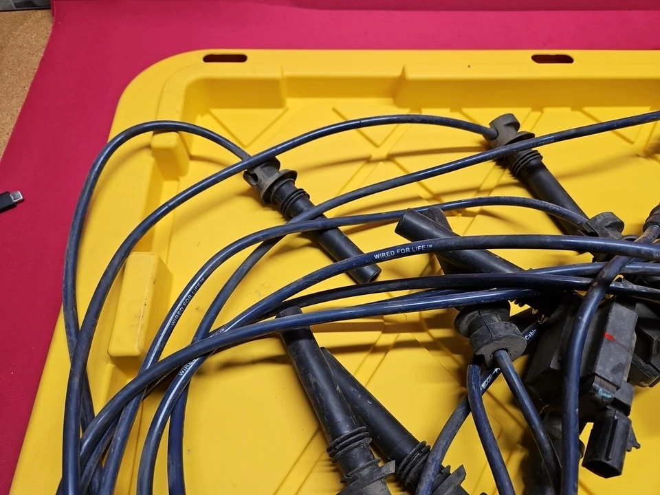 Jeep G. Cherokee Dodge Magnum Chrysler 300 2005 equipamiento de cable de bobina de encendido de 5,7 L Foto 3 de 4