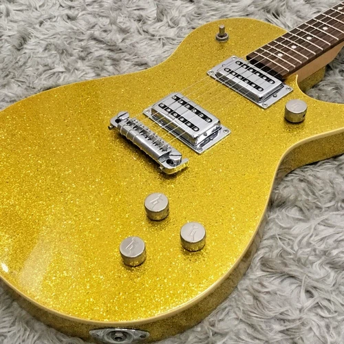 GRETSCH G2619 JET SPARKLE GOLD Les Paul Electric Guitar free shipping from Japan