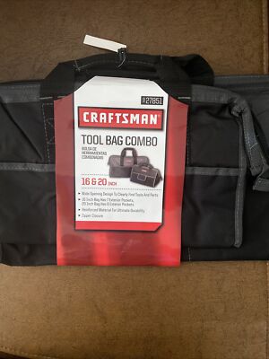 Craftsman 16 & 20 Inch Tool Bag Combo