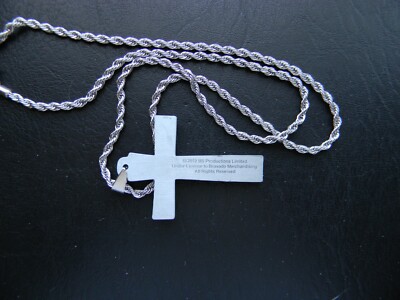 BLACK SABBATH CROSS OZZY ROCK & ROLL HALL OF FAME STAINLESS BLACK SABBATH CROSS OZZY ROCK & ROLL HALL OF FAME STAINLESS