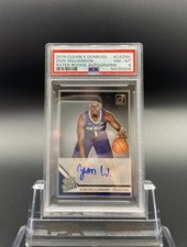 2019 Clearly Donruss #CAZWL Zion Williamson Rated Rookie Auto NM-MT PSA 8