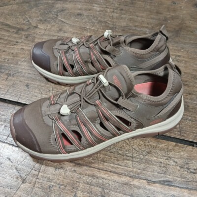 KEEN Womens Sz Shoes Terradora II ATS Hiking Slip On Brown