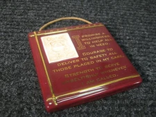 Firefighter Promise Ceramic Mini Wall Plaque by Amscan