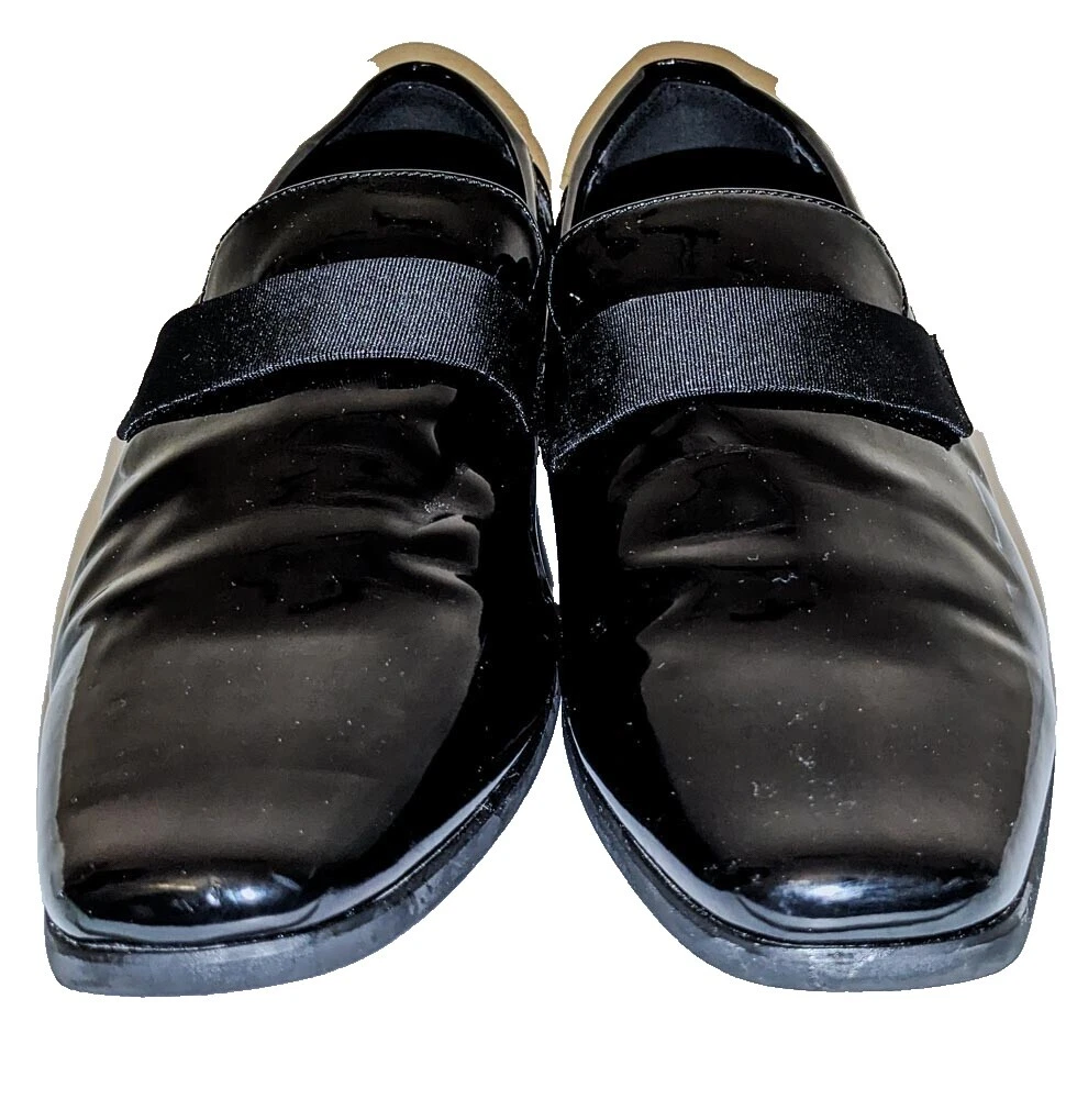 Calvin Klein 漆皮纯色礼服鞋男