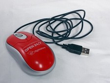 Virgin Airlines Flightstore Vintage Laser Mouse USB Retro Lights Up Collectable