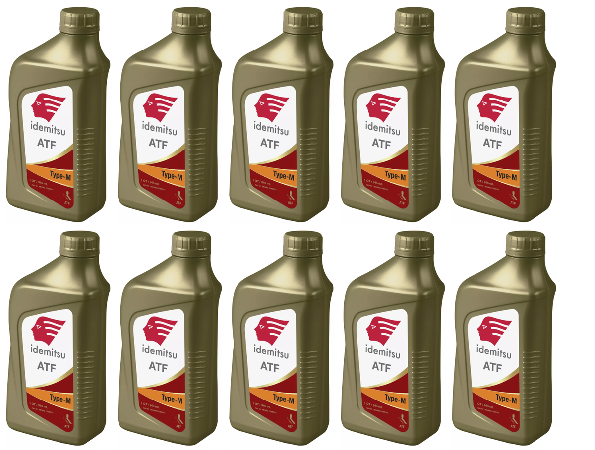 For Mazda 2 3 5 6 CX-7 Set of 10 Quart Auto Trans ATF Type M Oil