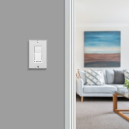 DEWENWILS 10-Pack Decorator Metal Wall Plate Stainless Steel Outlet Cover Silver - Picture 4 of 9