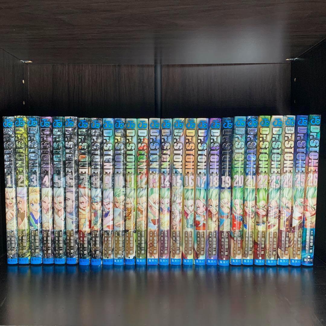 Dr.STONE japanese manga book Vol 1 to 26 set comic riichiro