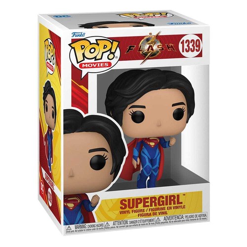 The Flash Supergirl Pop Movies Vinile Figura 9 Cm Funko - Imagen 2 de 2