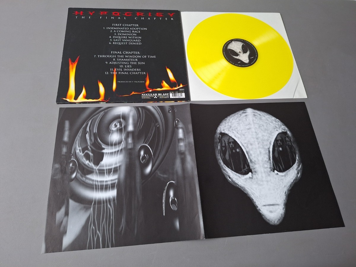 HYPOCRISY original yellow Vinyl LP The Final Chapter (1997 Nuclear 