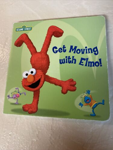 Sesame Street 4 Board Books Set Elmo & Friends Big Bird,Cookie Monster,Grover - Picture 3 of 7