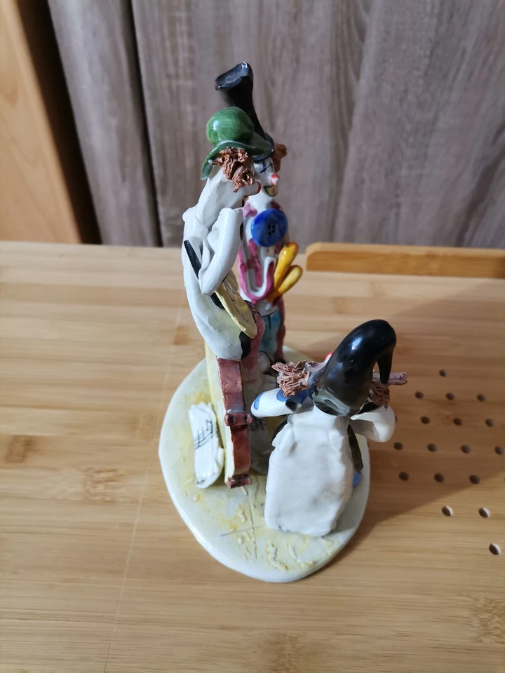 PORZELLANFIGUREN 3-ER GRUPPE GILDE -HANDWERK R.COSARO CA.20CM - Bild 3 von 4