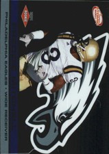 2001 Pacific Prism Atomic Blue #186 Freddie Mitchell /19 - quasi nuovo-MT