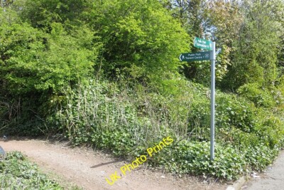 Photo 6x4 Path sign Tranent Near the site of Fleets Colliery. c2015
