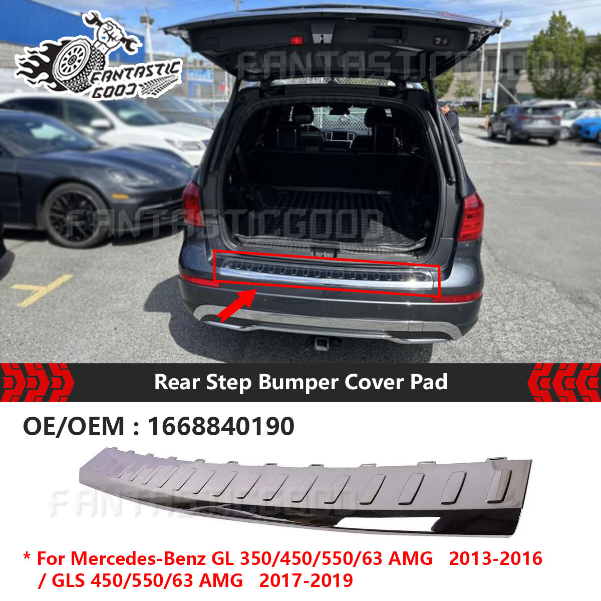 Trunk Lid Kit | MERCEDES BENZ GLS SUV 550 2017 Trunk Lid Kit | MERCEDES BENZ GLS SUV 550 2017
