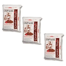 Michigan Peat 130065 Garden Magic Potting Top Soil Blend, 40 Lbs Bag (3 Pack)