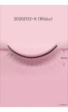 Dollmore OOAK BJD Supplies Doll eyelashes - 2020JYH-8 White