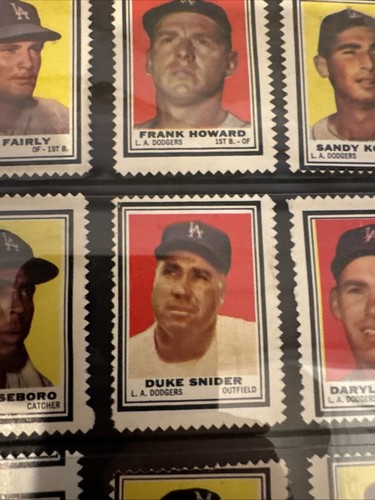 1962 TOPPS BRIEFMARKEN SONDERANGEBOT NUR FÜR GMOH87 - Bild 15 von 24