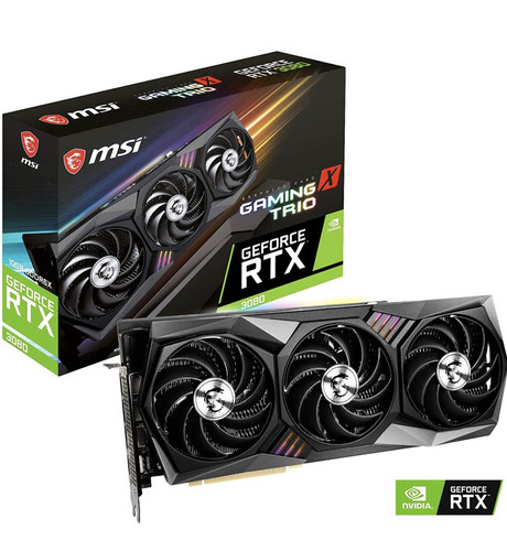 Scheda grafica MSI GeForce RTX 3080 GAMING Z Trio LHR 10 GB GDDR6X - Foto 1 di 7