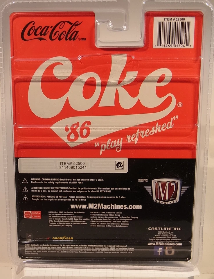 1979 Dodge 150 Macho Power Wagen "Coke" (Coca Cola) 1:64 M2 Machines blister - Bild 4 von 4