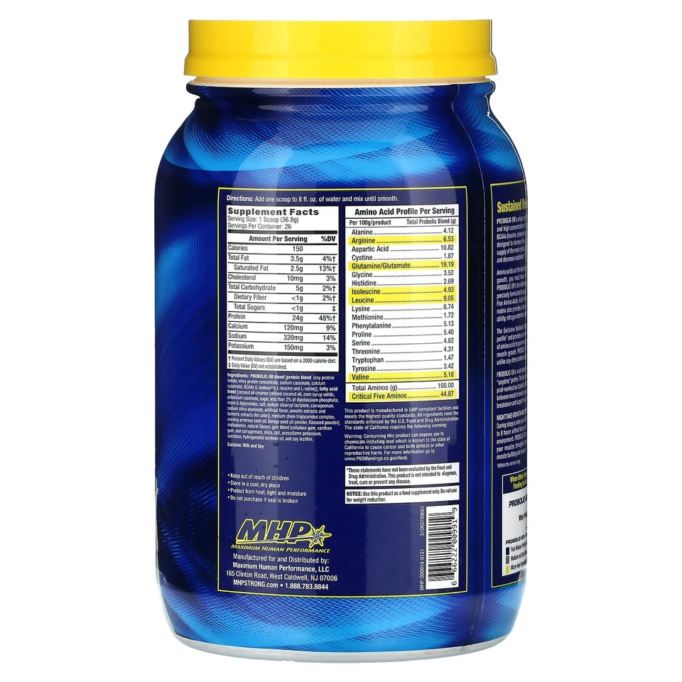 Probolic-SR, vainilla, 2,11 libras (956,8 g) Foto 2 de 2