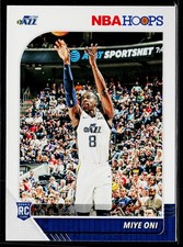 Miye Oni 2019-20 Hoops #257 Rookie Utah Jazz