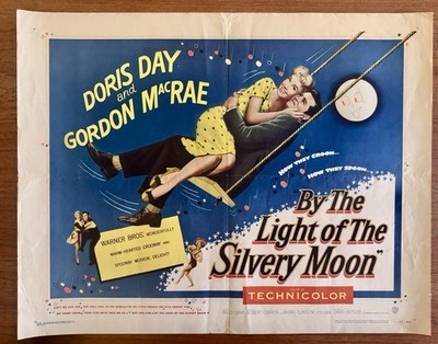 BY THE LIGHT OF THE SILVERY MOON 1953 1/2sh Movie Poster Doris Day 22x28 