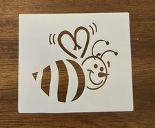 Cute Bee Reusable 10 MIL Laser Cut Mylar Stencil Painting Art Supplies Crafts
