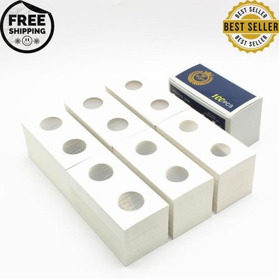 600PCS Coin Flips 2x2 Coin Holders for Penny Dime Nickel Quarter Collection