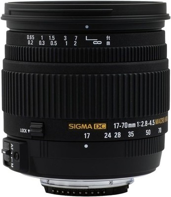 Zoom lens for Nikon 17-70mm F2.8-4.5 DC MACRO HSM Sigma Used F/S tracking number