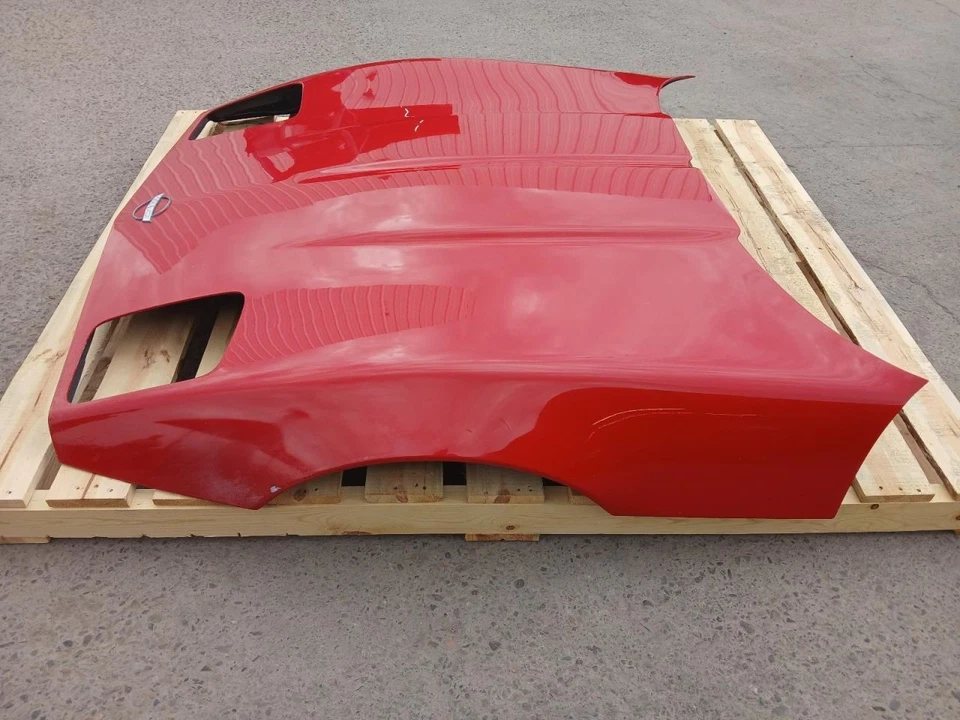 85-90 CORVETTE C4 HOOD ASSEMBLY  - Image 3 of 4