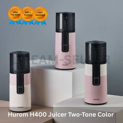 Hurom H400 Simply Slow Juicer Two-Tone Color Series - AC 220V/60Hz