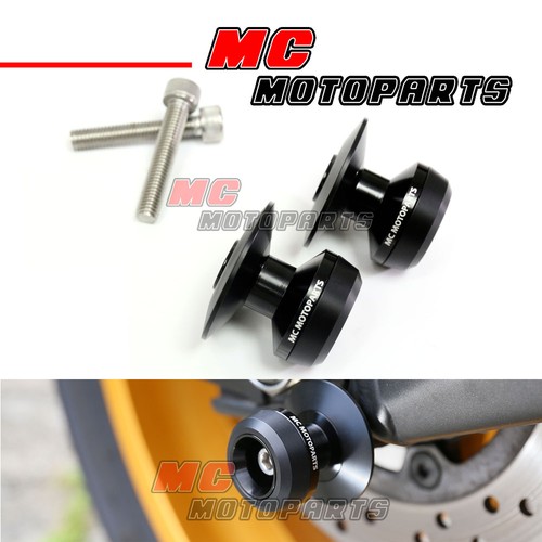 TWALL CNC Bike Stand M8 Swingarm Spools For Suzuki GSR600 2006-2013 - Picture 5 of 9