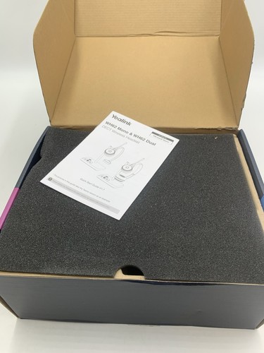 YEALINK WH62 Mono UC DECT Wireless Headset NEW OPEN BOX - Picture 3 of 7