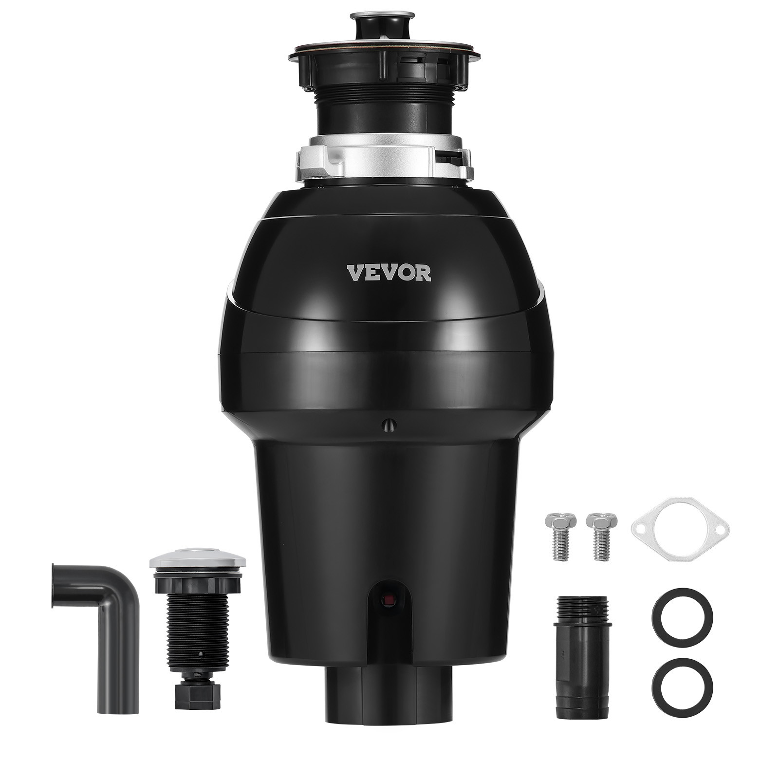 VEVOR Garbage Disposal 1 HP Continuous Food Waste Disposer 3270 RPM EZ  Corded