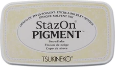 StazOn Pigment Ink Pad-Snowflake
