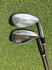 Cleveland CG15 60° Lob Wedge LW 52° Wedge Flex steel zip grooves