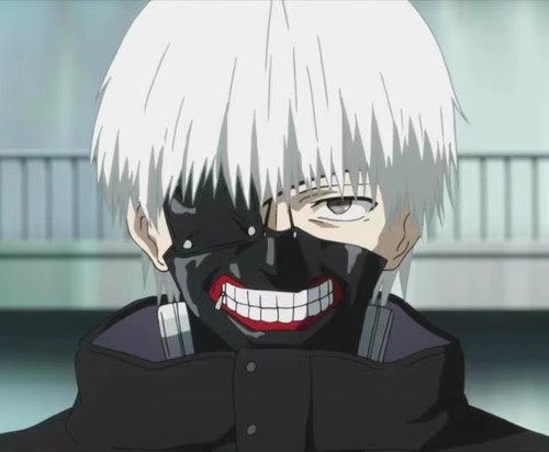 Anime Tokyo Ghoul Kaneki Ken Head-Mounted Mask Half Covered Face One-Eyed Mask - Picture 12 of 15