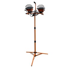 Dual 500w Halogen Work Light Tripod Tested