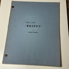 1979 Sunday Lovers "Skippy" Script Gene Wilder Movie Screenplay Film