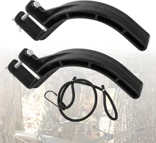 EINDER Adjustable Tree Stand Stirrups – Elastic Rope, Fits 1" Square Tube Bracke