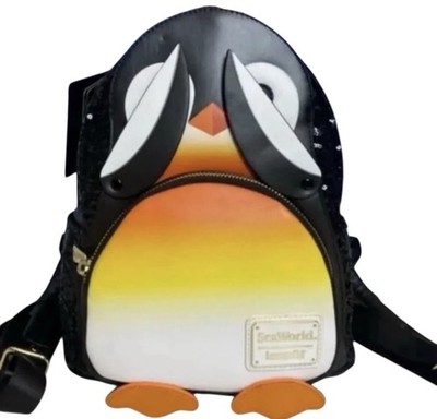 Loungefly SeaWorld Penguin Mini Backpack NWT Movable Wings Sequin Rare m42644842107_4.jpg?1756951289 main image 4