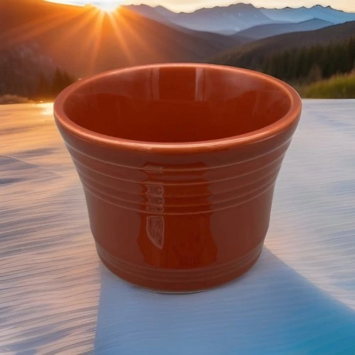 Fiestaware Paprika Dip Bowl Fiesta HLC USA Homer Laughlin @Pepper’s Antiques@